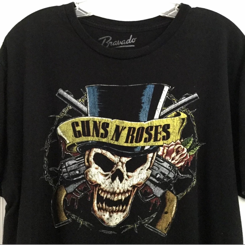 Bravado Guns N' Roses T-Shirt XL Skull Graphics
